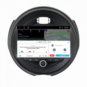 Navigatie dedicata cu Android Mini Cooper 2014 - 2020, 2GB RAM, Radio GPS Dual Zone, Display HD 9" Touchscreen, Internet Wi-Fi, Bluetooth, MirrorLink, USB, Waze