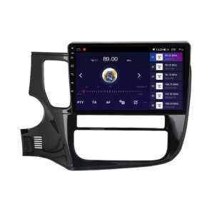 Navigatie dedicata cu Android Mitsubishi Outlander III 2012 - 2018, 4GB RAM, Radio GPS Dual Zone, Display HD IPS 9" Touchscreen, Internet Wi-Fi si slot SIM 4G, Bluetooth, MirrorLink, USB, Waze