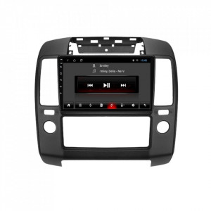 Navigatie dedicata cu Android Nissan Navara D40 2004 - 2014, 1GB RAM, Radio GPS Dual Zone, Display HD 9" Touchscreen, Internet Wi-Fi, Bluetooth, MirrorLink, USB, Waze