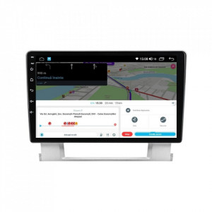 Navigatie dedicata cu Android Opel Astra J 2009 - 2015, 6GB RAM, Radio GPS Dual Zone, Display HD IPS 9" Touchscreen, Internet Wi-Fi si slot SIM 4G, Bluetooth, MirrorLink, USB, Waze