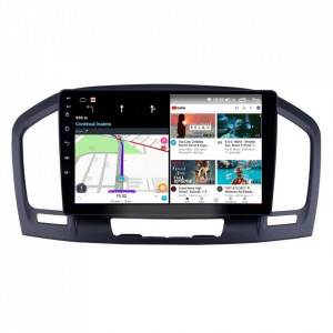 Navigatie dedicata cu Android Opel Insignia A 2008 - 2013, 8GB RAM, Radio GPS Dual Zone, Display HD IPS 9" Touchscreen, Internet Wi-Fi si slot SIM 4G, Bluetooth, MirrorLink, USB, Waze