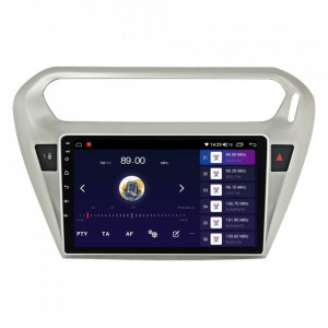 Navigatie dedicata cu Android Peugeot 301 dupa 2012, 6GB RAM, Radio GPS Dual Zone, Display HD IPS 9" Touchscreen, Internet Wi-Fi si slot SIM 4G, Bluetooth, MirrorLink, USB, Waze