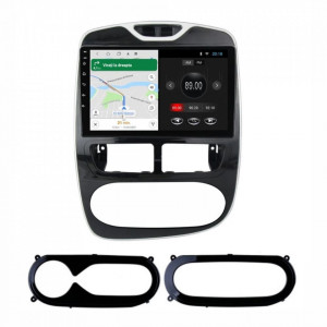 Navigatie dedicata cu Android Renault Clio IV 2012 - 2016, 1GB RAM, Radio GPS Dual Zone, Display HD 10" Touchscreen, Internet Wi-Fi, Bluetooth, MirrorLink, USB, Waze