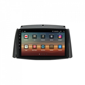Navigatie dedicata cu Android Renault Koleos 2008 - 2016, 8GB RAM, Radio GPS Dual Zone, Display HD IPS 9" Touchscreen, Internet Wi-Fi si slot SIM 4G, Bluetooth, MirrorLink, USB, Waze
