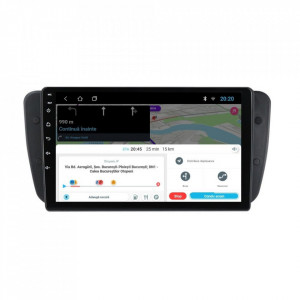 Navigatie dedicata cu Android Seat Ibiza IV 2008 - 2013, 1GB RAM, Radio GPS Dual Zone, Display HD 9" Touchscreen, Internet Wi-Fi, Bluetooth, MirrorLink, USB, Waze