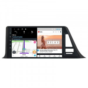 Navigatie dedicata cu Android Toyota C-HR dupa 2016, 2GB RAM, Radio GPS Dual Zone, Display HD 9" Touchscreen, Internet Wi-Fi, Bluetooth, MirrorLink, USB, Waze