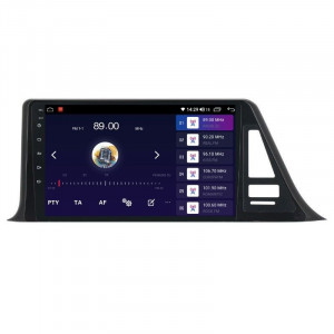 Navigatie dedicata cu Android Toyota C-HR dupa 2016, 8GB RAM, Radio GPS Dual Zone, Display HD IPS 9" Touchscreen, Internet Wi-Fi si slot SIM 4G, Bluetooth, MirrorLink, USB, Waze