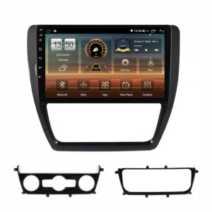 Navigatie dedicata cu Android VW Jetta IV 2011 - 2018, 6GB RAM, Radio GPS Dual Zone, Display HD IPS 10" Touchscreen, Internet Wi-Fi si slot SIM 4G, Bluetooth, MirrorLink, USB, Waze