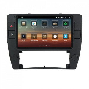 Navigatie dedicata cu Android VW Passat B5.5 2001 - 2005, 4GB RAM, Radio GPS Dual Zone, Display HD IPS 9" Touchscreen, Internet Wi-Fi si slot SIM 4G, Bluetooth, MirrorLink, USB, Waze