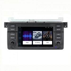 Navigatie dedicata cu Android BMW Seria 3 (E46) 1997 - 2005, 1GB RAM, Radio GPS Dual Zone, Display HD 7" Touchscreen, Internet Wi-Fi, Bluetooth, MirrorLink, USB, Waze