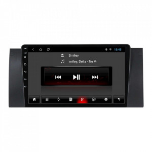 Navigatie dedicata cu Android BMW X5 (E53) 2000 - 2006, 1GB RAM, Radio GPS Dual Zone, Display HD 9" Touchscreen, Internet Wi-Fi, Bluetooth, MirrorLink, USB, Waze