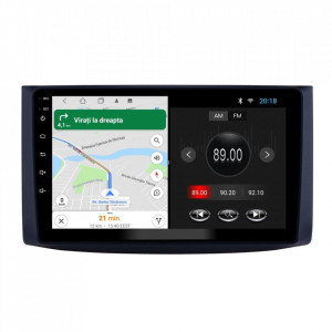 Navigatie dedicata cu Android Chevrolet Aveo 2006 - 2011, 1GB RAM, Radio GPS Dual Zone, Display HD 9" Touchscreen, Internet Wi-Fi, Bluetooth, MirrorLink, USB, Waze