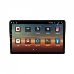 Navigatie dedicata cu Android Dacia Duster I 2013 - 2017, 8GB RAM, Radio GPS Dual Zone, Display HD IPS 9" Touchscreen, Internet Wi-Fi si slot SIM 4G, Bluetooth, MirrorLink, USB, Waze