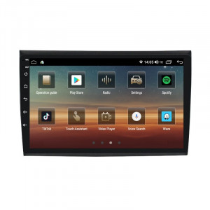 Navigatie dedicata cu Android Fiat Bravo 2007 - 2016, 4GB RAM, Radio GPS Dual Zone, Display HD IPS 9" Touchscreen, Internet Wi-Fi si slot SIM 4G, Bluetooth, MirrorLink, USB, Waze