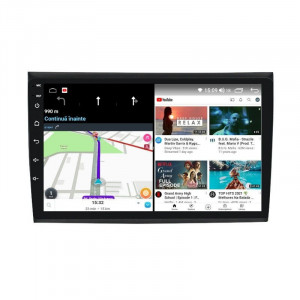 Navigatie dedicata cu Android Fiat Bravo 2007 - 2016, 8GB RAM, Radio GPS Dual Zone, Display HD IPS 9" Touchscreen, Internet Wi-Fi si slot SIM 4G, Bluetooth, MirrorLink, USB, Waze
