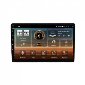 Navigatie dedicata cu Android Ford Fiesta V 2005 - 2008, 6GB RAM, Radio GPS Dual Zone, Display HD IPS 9" Touchscreen, Internet Wi-Fi si slot SIM 4G, Bluetooth, MirrorLink, USB, Waze