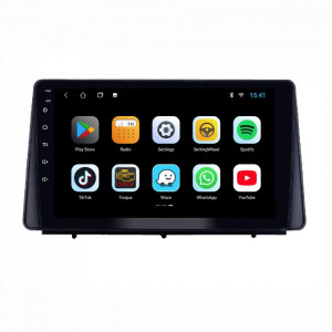 Navigatie dedicata cu Android Ford Focus IV dupa 2018, 1GB RAM, Radio GPS Dual Zone, Display HD 9" Touchscreen, Internet Wi-Fi, Bluetooth, MirrorLink, USB, Waze