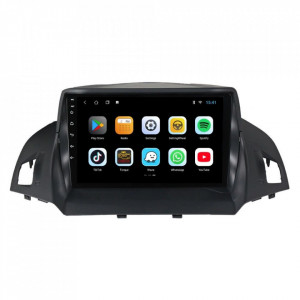 Navigatie dedicata cu Android Ford Kuga II 2012 - 2019, 1GB RAM, Radio GPS Dual Zone, Display HD 9" Touchscreen, Internet Wi-Fi, Bluetooth, MirrorLink, USB, Waze