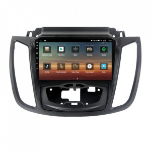 Navigatie dedicata cu Android Ford Kuga II 2012 - 2019 cu navigatie originala, 6GB RAM, Radio GPS Dual Zone, Display HD IPS 9" Touchscreen, Internet Wi-Fi si slot SIM 4G, Bluetooth, MirrorLink, USB, Waze