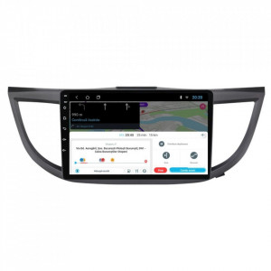 Navigatie dedicata cu Android Honda CR-V IV 2012 - 2018, 1GB RAM, Radio GPS Dual Zone, Display HD 10" Touchscreen, Internet Wi-Fi, Bluetooth, MirrorLink, USB, Waze