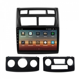 Navigatie dedicata cu Android KIA Sportage 2004 - 2010, 4GB RAM, Radio GPS Dual Zone, Display HD IPS 9" Touchscreen, Internet Wi-Fi si slot SIM 4G, Bluetooth, MirrorLink, USB, Waze
