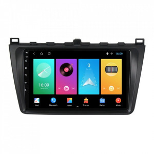 Navigatie dedicata cu Android Mazda 6 2008 - 2013, 1GB RAM, Radio GPS Dual Zone, Display HD 9" Touchscreen, Internet Wi-Fi, Bluetooth, MirrorLink, USB, Waze