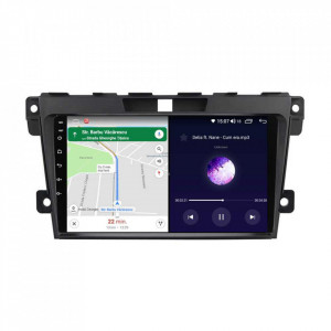 Navigatie dedicata cu Android Mazda CX-7 2006 - 2015, 4GB RAM, Radio GPS Dual Zone, Display HD IPS 9" Touchscreen, Internet Wi-Fi si slot SIM 4G, Bluetooth, MirrorLink, USB, Waze