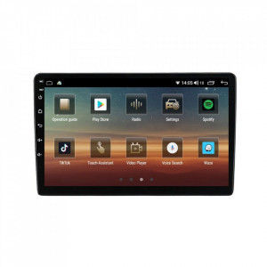 Navigatie dedicata cu Android Mercedes CLK C209 2002 - 2005, 4GB RAM, Radio GPS Dual Zone, Display HD IPS 9" Touchscreen, Internet Wi-Fi si slot SIM 4G, Bluetooth, MirrorLink, USB, Waze