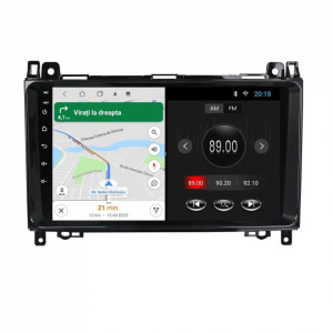 Navigatie dedicata cu Android Mercedes Vito dupa 2006, 2GB RAM, Radio GPS Dual Zone, Display HD 9" Touchscreen, Internet Wi-Fi, Bluetooth, MirrorLink, USB, Waze