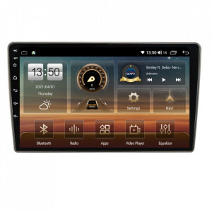 Navigatie dedicata cu Android Nissan Tiida 2004 - 2013, 6GB RAM, Radio GPS Dual Zone, Display HD IPS 9" Touchscreen, Internet Wi-Fi si slot SIM 4G, Bluetooth, MirrorLink, USB, Waze