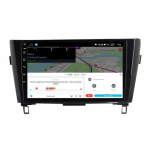 Navigatie dedicata cu Android Nissan X-Trail T32 2014 - 2021, 6GB RAM, Radio GPS Dual Zone, Display HD IPS 10" Touchscreen, Internet Wi-Fi si slot SIM 4G, Bluetooth, MirrorLink, USB, Waze