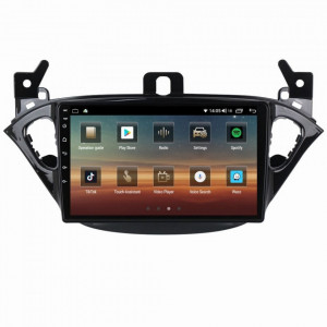 Navigatie dedicata cu Android Opel Corsa E 2014 - 2019, 6GB RAM, Radio GPS Dual Zone, Display HD IPS 9" Touchscreen, Internet Wi-Fi si slot SIM 4G, Bluetooth, MirrorLink, USB, Waze