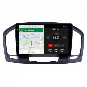 Navigatie dedicata cu Android Opel Insignia A 2008 - 2013, 1GB RAM, Radio GPS Dual Zone, Display HD 9" Touchscreen, Internet Wi-Fi, Bluetooth, MirrorLink, USB, Waze