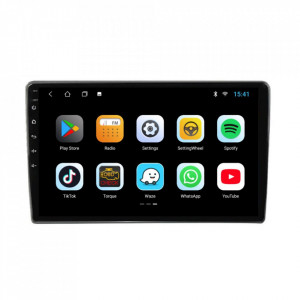 Navigatie dedicata cu Android Opel Tigra TwinTop 2004 - 2010, 2GB RAM, Radio GPS Dual Zone, Display HD 9" Touchscreen, Internet Wi-Fi, Bluetooth, MirrorLink, USB, Waze
