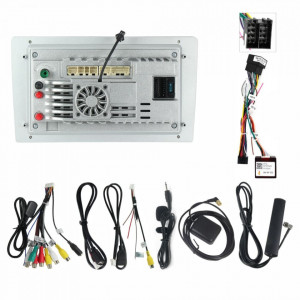 Navigatie dedicata cu Android Peugeot 206 1998 - 2012, 4GB RAM, Radio GPS Dual Zone, Display HD IPS 9" Touchscreen, Internet Wi-Fi si slot SIM 4G, Bluetooth, MirrorLink, USB, Waze