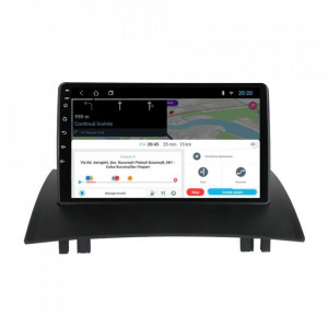 Navigatie dedicata cu Android Renault Megane II 2001 - 2009, 1GB RAM, Radio GPS Dual Zone, Display HD 9" Touchscreen, Internet Wi-Fi, Bluetooth, MirrorLink, USB, Waze