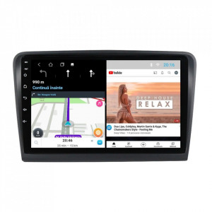 Navigatie dedicata cu Android Skoda Superb II 2008 - 2015, 2GB RAM, Radio GPS Dual Zone, Display HD 10" Touchscreen, Internet Wi-Fi, Bluetooth, MirrorLink, USB, Waze