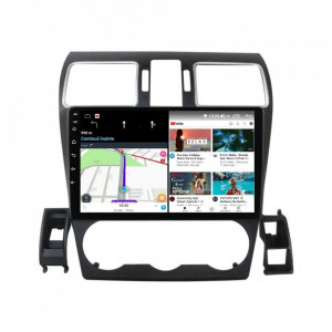 Navigatie dedicata cu Android Subaru Forester 2013 - 2018, 4GB RAM, Radio GPS Dual Zone, Display HD IPS 9" Touchscreen, Internet Wi-Fi si slot SIM 4G, Bluetooth, MirrorLink, USB, Waze