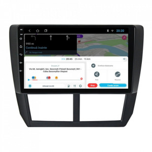 Navigatie dedicata cu Android Subaru Impreza / XV / WRX 2007 - 2014, 2GB RAM, Radio GPS Dual Zone, Display HD 9" Touchscreen, Internet Wi-Fi, Bluetooth, MirrorLink, USB, Waze