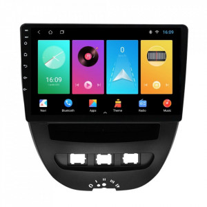 Navigatie dedicata cu Android Toyota Aygo 2005 - 2014, 1GB RAM, Radio GPS Dual Zone, Display HD 10" Touchscreen, Internet Wi-Fi, Bluetooth, MirrorLink, USB, Waze