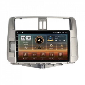 Navigatie dedicata cu Android Toyota Land Cruiser Prado J150 2009 - 2013, 8GB RAM, Radio GPS Dual Zone, Display HD IPS 9" Touchscreen, Internet Wi-Fi si slot SIM 4G, Bluetooth, MirrorLink, USB, Waze