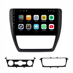 Navigatie dedicata cu Android VW Jetta IV 2011 - 2018, 2GB RAM, Radio GPS Dual Zone, Display HD 10" Touchscreen, Internet Wi-Fi, Bluetooth, MirrorLink, USB, Waze