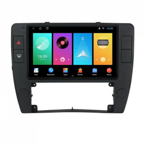 Navigatie dedicata cu Android VW Passat B5.5 2001 - 2005, 2GB RAM, Radio GPS Dual Zone, Display HD 9" Touchscreen, Internet Wi-Fi, Bluetooth, MirrorLink, USB, Waze