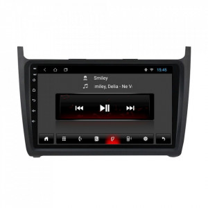 Navigatie dedicata cu Android VW Polo 6R 2009 - 2018, 2GB RAM, Radio GPS Dual Zone, Display HD 9" Touchscreen, Internet Wi-Fi, Bluetooth, MirrorLink, USB, Waze