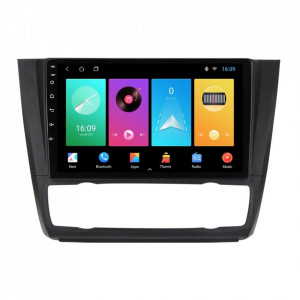 Navigatie dedicata cu Android BMW Seria 1 (E81 / E87) 2007 - 2013, clima automata, 2GB RAM, Radio GPS Dual Zone, Display HD 9" Touchscreen, Internet Wi-Fi, Bluetooth, MirrorLink, USB, Waze