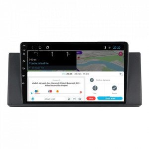 Navigatie dedicata cu Android BMW Seria 5 (E39) 1995 - 2003, 1GB RAM, Radio GPS Dual Zone, Display HD 9" Touchscreen, Internet Wi-Fi, Bluetooth, MirrorLink, USB, Waze