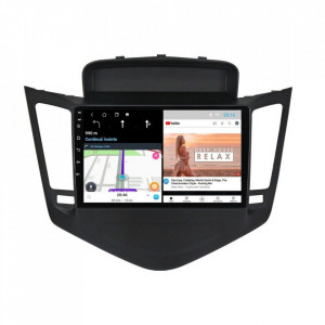 Navigatie dedicata cu Android Chevrolet Cruze 2008 - 2013, 1GB RAM, Radio GPS Dual Zone, Display HD 9" Touchscreen, Internet Wi-Fi, Bluetooth, MirrorLink, USB, Waze