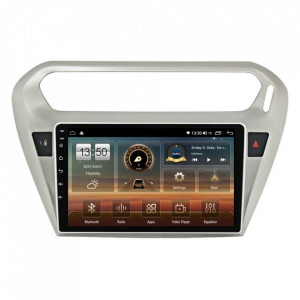 Navigatie dedicata cu Android Citroen C-Elysee 2012 - 2021, 8GB RAM, Radio GPS Dual Zone, Display HD IPS 9" Touchscreen, Internet Wi-Fi si slot SIM 4G, Bluetooth, MirrorLink, USB, Waze