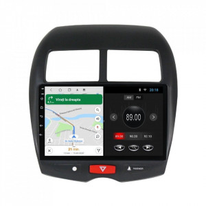 Navigatie dedicata cu Android Citroen C4 Aircross 2012 - 2017, 1GB RAM, Radio GPS Dual Zone, Display HD 10" Touchscreen, Internet Wi-Fi, Bluetooth, MirrorLink, USB, Waze