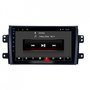 Navigatie dedicata cu Android Fiat Sedici 2006 - 2015, 2GB RAM, Radio GPS Dual Zone, Display HD 9" Touchscreen, Internet Wi-Fi, Bluetooth, MirrorLink, USB, Waze